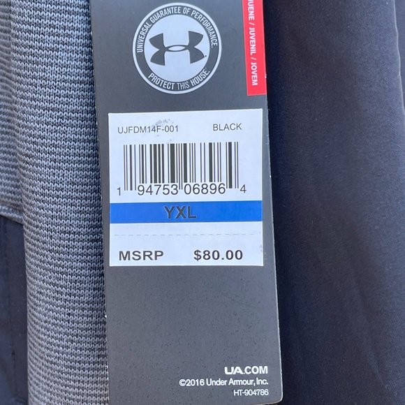NWT under armour jacket size YXL - Picture 4 of 11